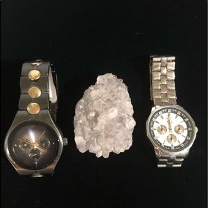 USED ( X2 ) George Analog Chronology Men’s Watches